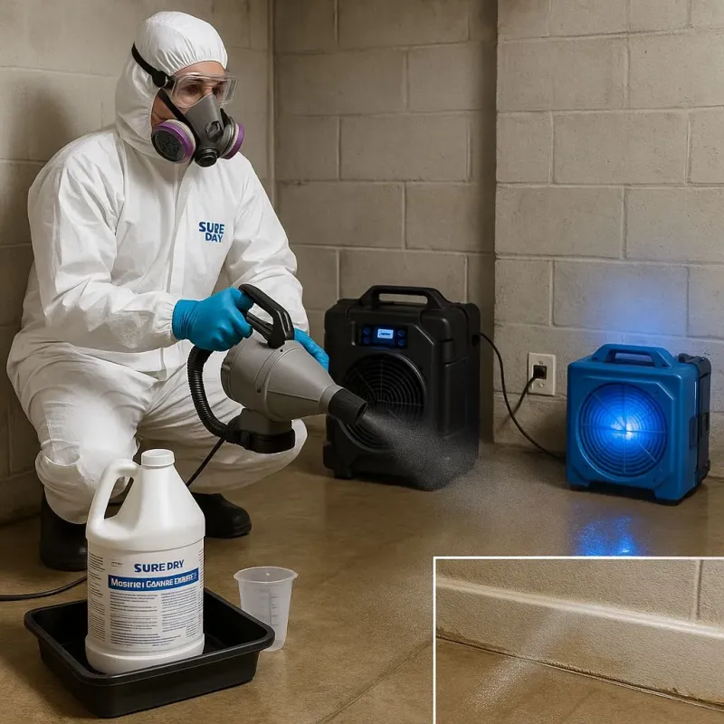 Sanitization and Odor Removal process in Reidland, KY