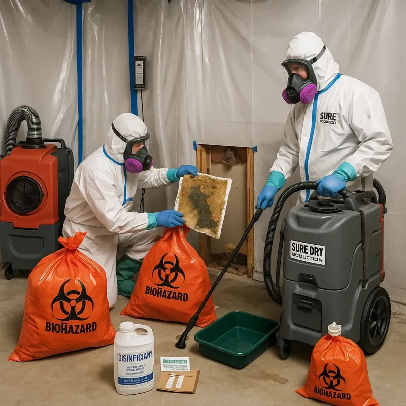 Contaminated Water Handling Protocols process in Reidland, KY