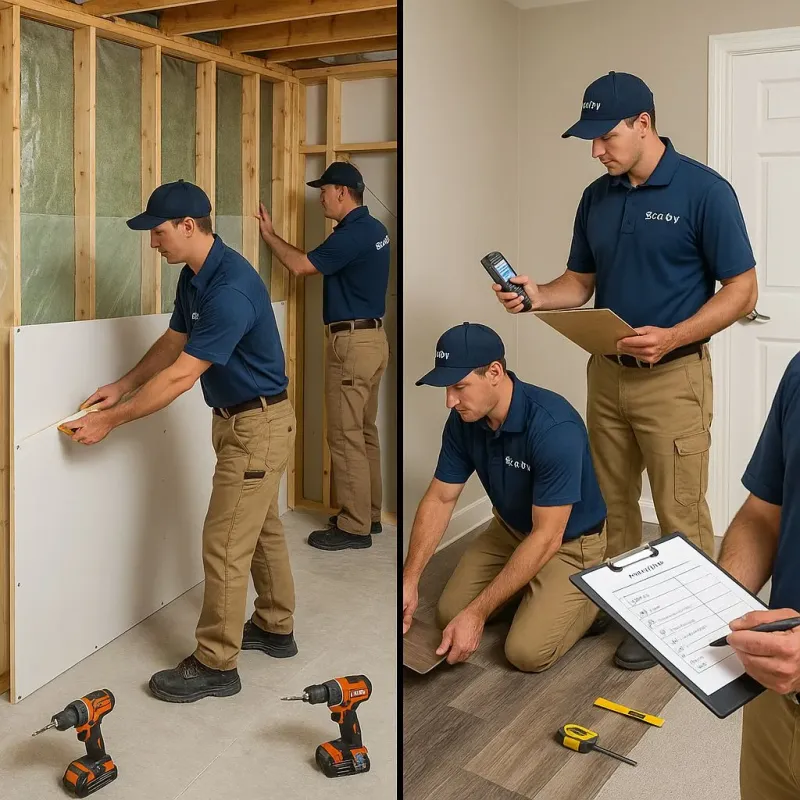 Repairs and Reconstruction process in Reidland, KY