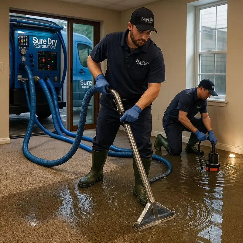 Water Extraction and Removal process in Reidland, KY